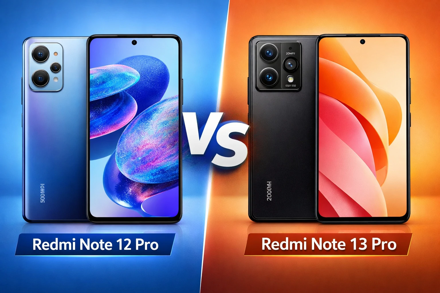 Redmi Note 12 Pro vs 13 Pro