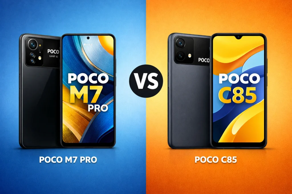 Xiaomi Poco M7 Pro vs C85