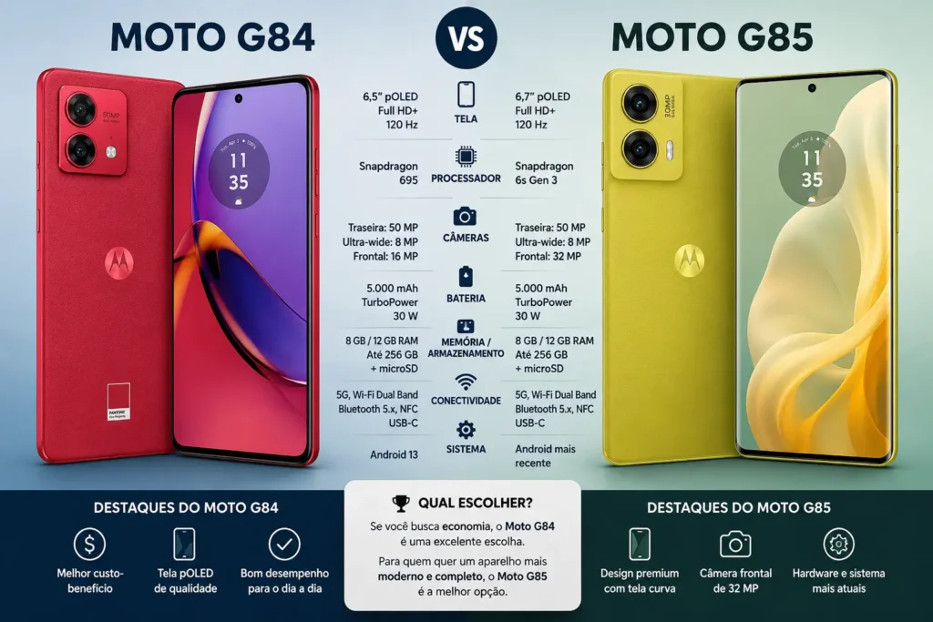 Moto G84 e G85
